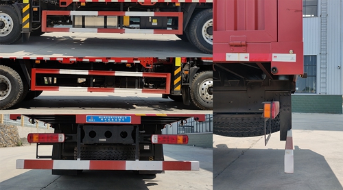 神百重工牌ABC5185JSQC6隨車起重運輸車公告圖片