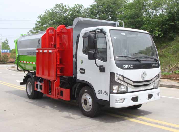 縱昂牌CLT5045ZZZEQ6自裝卸式垃圾車