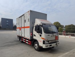 易燃气体厢式运输车