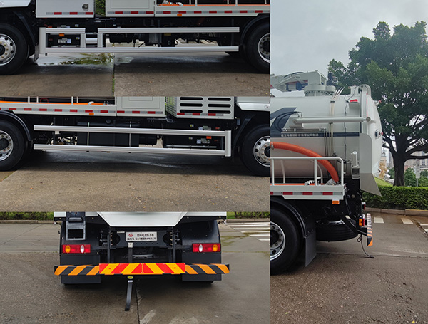 福龍馬牌FLM5180GXWDLFCEV燃料電池吸污車公告圖片