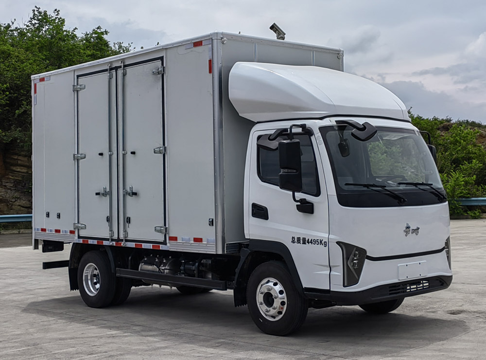 貴州牌GK5041XXYBEV01純電動廂式運輸車公告圖片