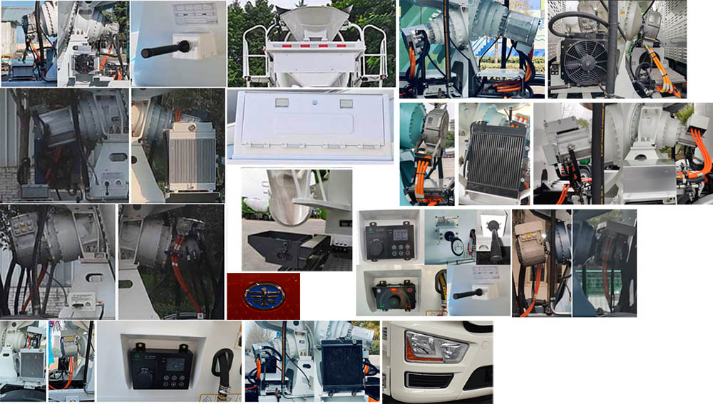 凌宇牌CLY5315GJB29BEV9純電動混凝土攪拌運輸車公告圖片