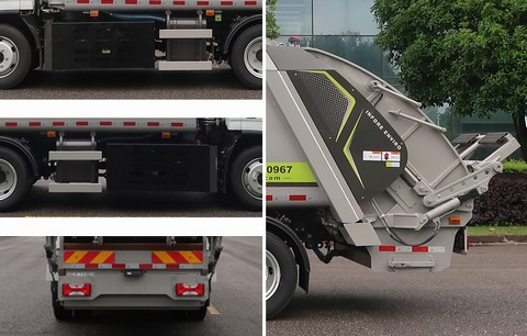 中聯(lián)牌ZBH5121ZYSSHCBEV純電動(dòng)壓縮式垃圾車公告圖片