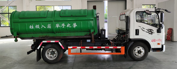 程力威牌CLW5041ZXXBSK車廂可卸式垃圾車公告圖片