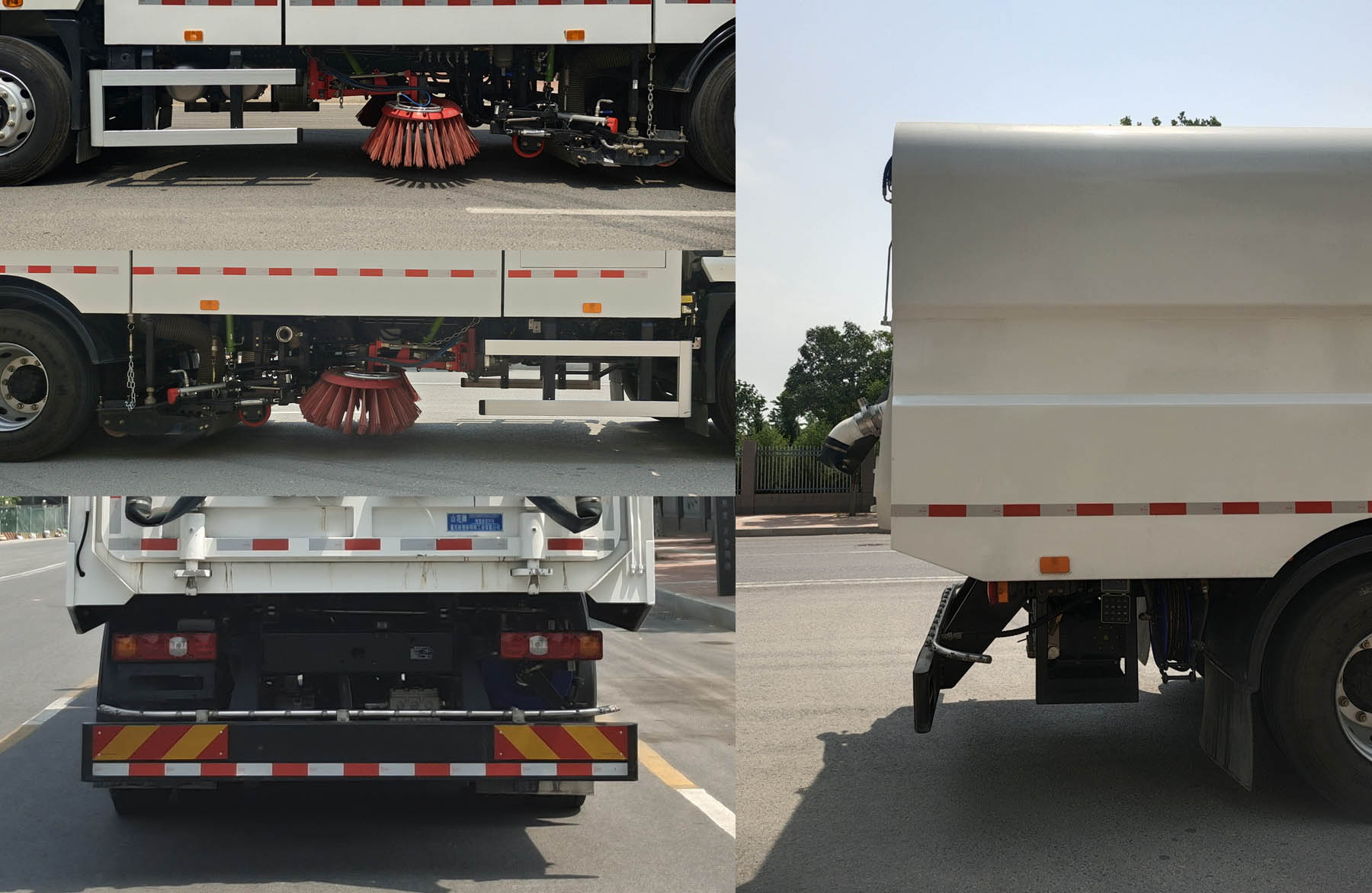 山花牌JHA5189TXSSXABEV純電動洗掃車公告圖片