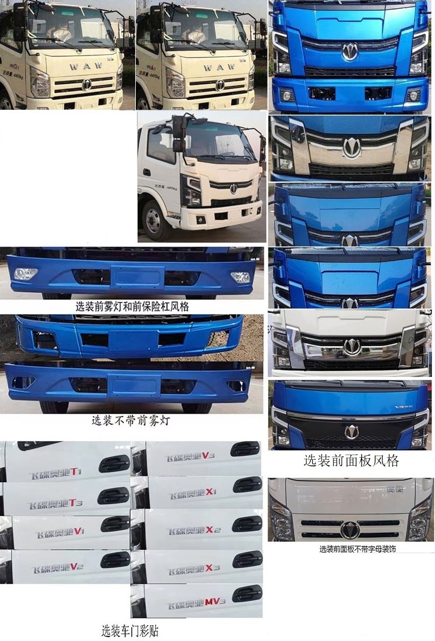 炎帝牌SZD5043ZXXFD6車廂可卸式垃圾車公告圖片