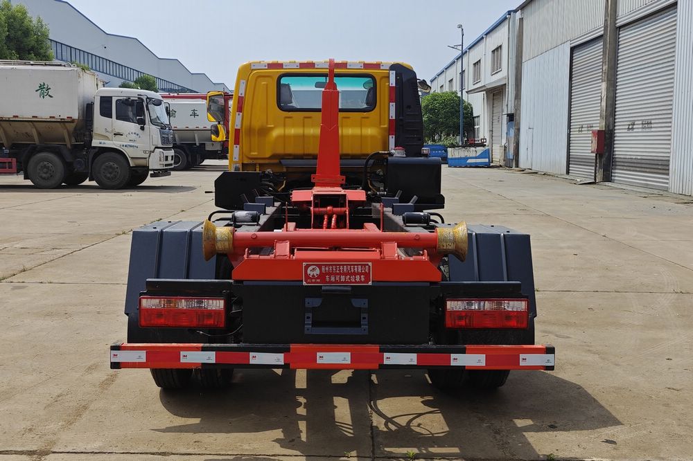 炎帝牌SZD5043ZXXFD6車廂可卸式垃圾車公告圖片