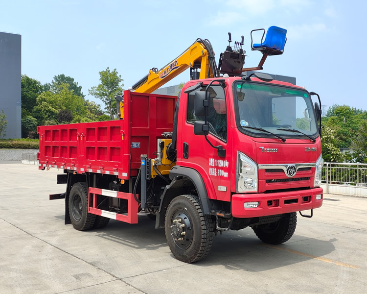 程力威牌CLW5110ZZD6ABL抓斗式垃圾車公告圖片