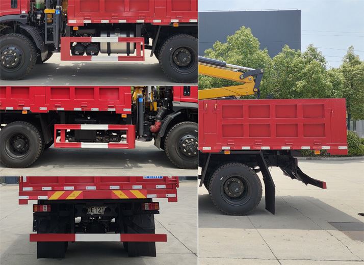 程力威牌CLW5110ZZD6ABL抓斗式垃圾車公告圖片