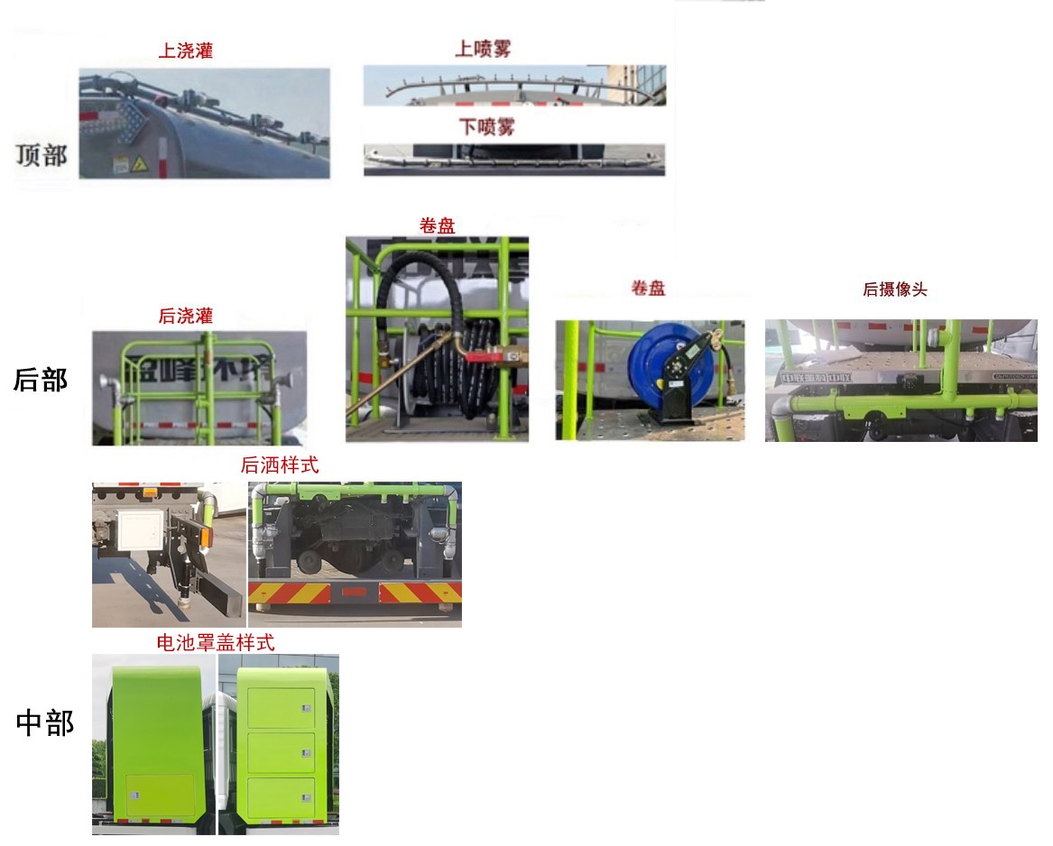 中聯(lián)牌ZBH5183GQXCZFCEV燃料電池清洗車公告圖片