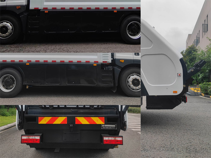 中植汽車牌CDL5180ZYSDFBEV純電動(dòng)壓縮式垃圾車公告圖片