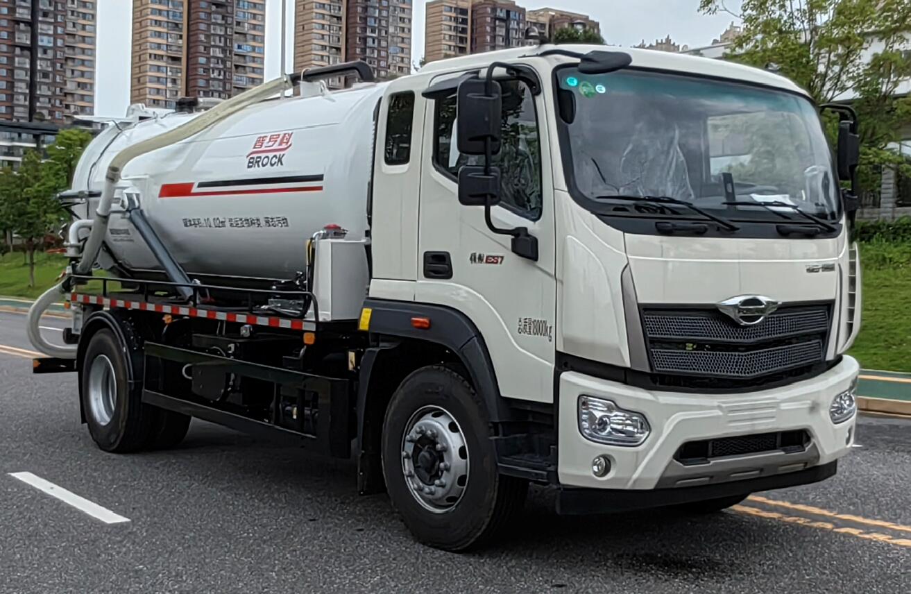 普羅科牌BJ5183GXWE6-P1吸污車