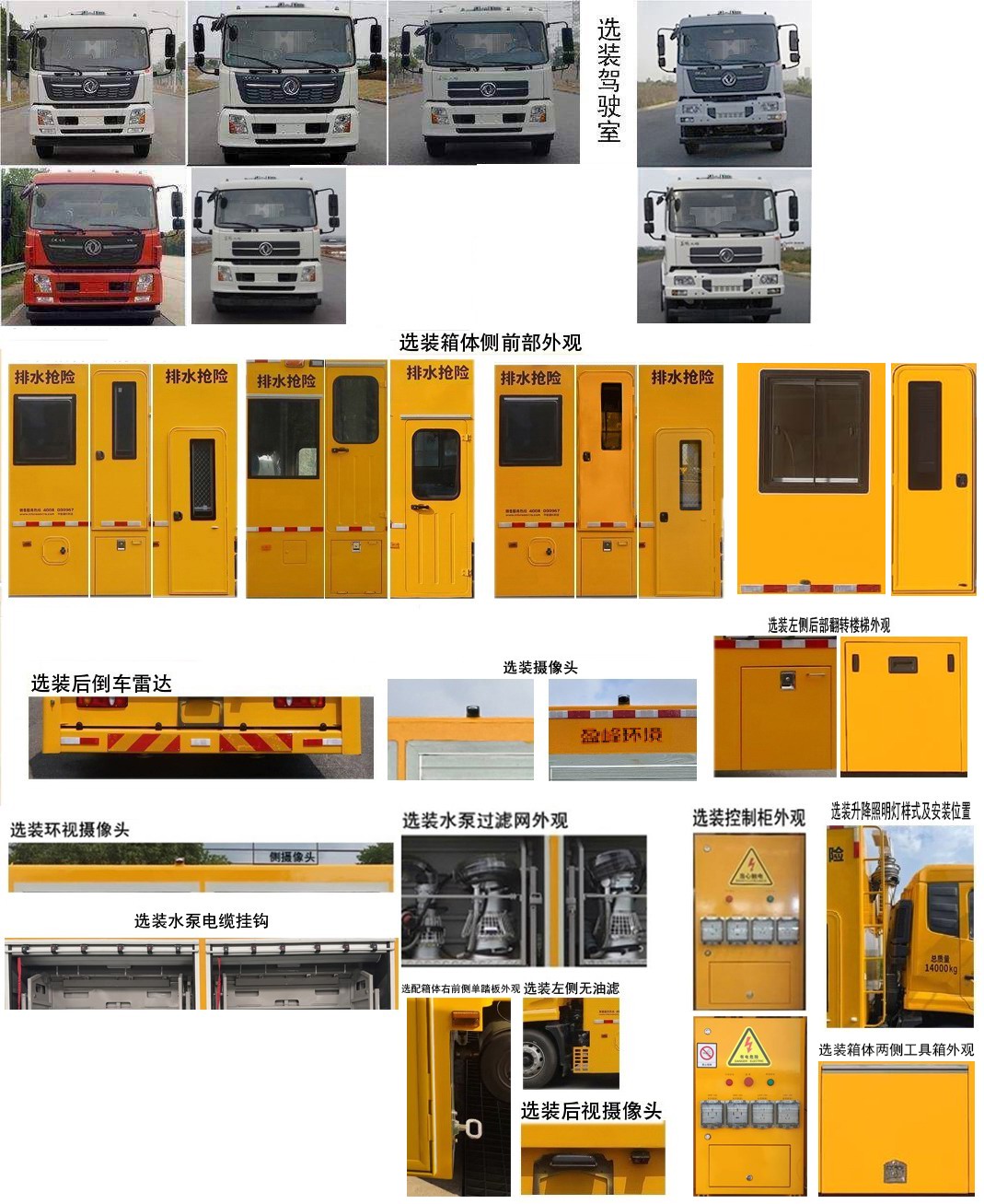 中聯(lián)牌ZBH5140TPSDHE6大流量排水搶險(xiǎn)車公告圖片