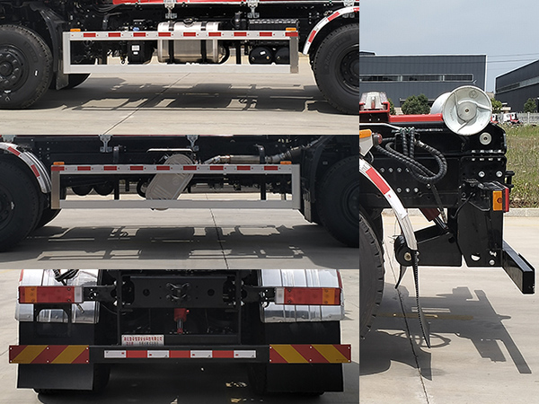 楚帝牌DCD5251ZXXD6車(chē)廂可卸式垃圾車(chē)公告圖片