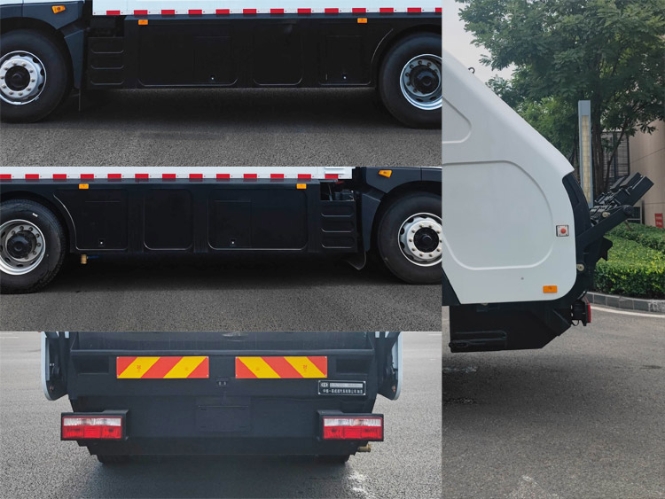 中植汽車(chē)牌CDL5181ZYSDFBEV純電動(dòng)壓縮式垃圾車(chē)公告圖片