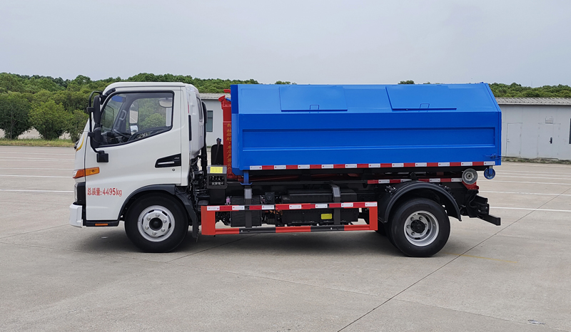 齊東方牌CLD5041ZXXPHEV插電式混合動力車廂可卸式垃圾車公告圖片