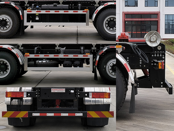 楚帝牌DCD5310ZXXD6車廂可卸式垃圾車公告圖片