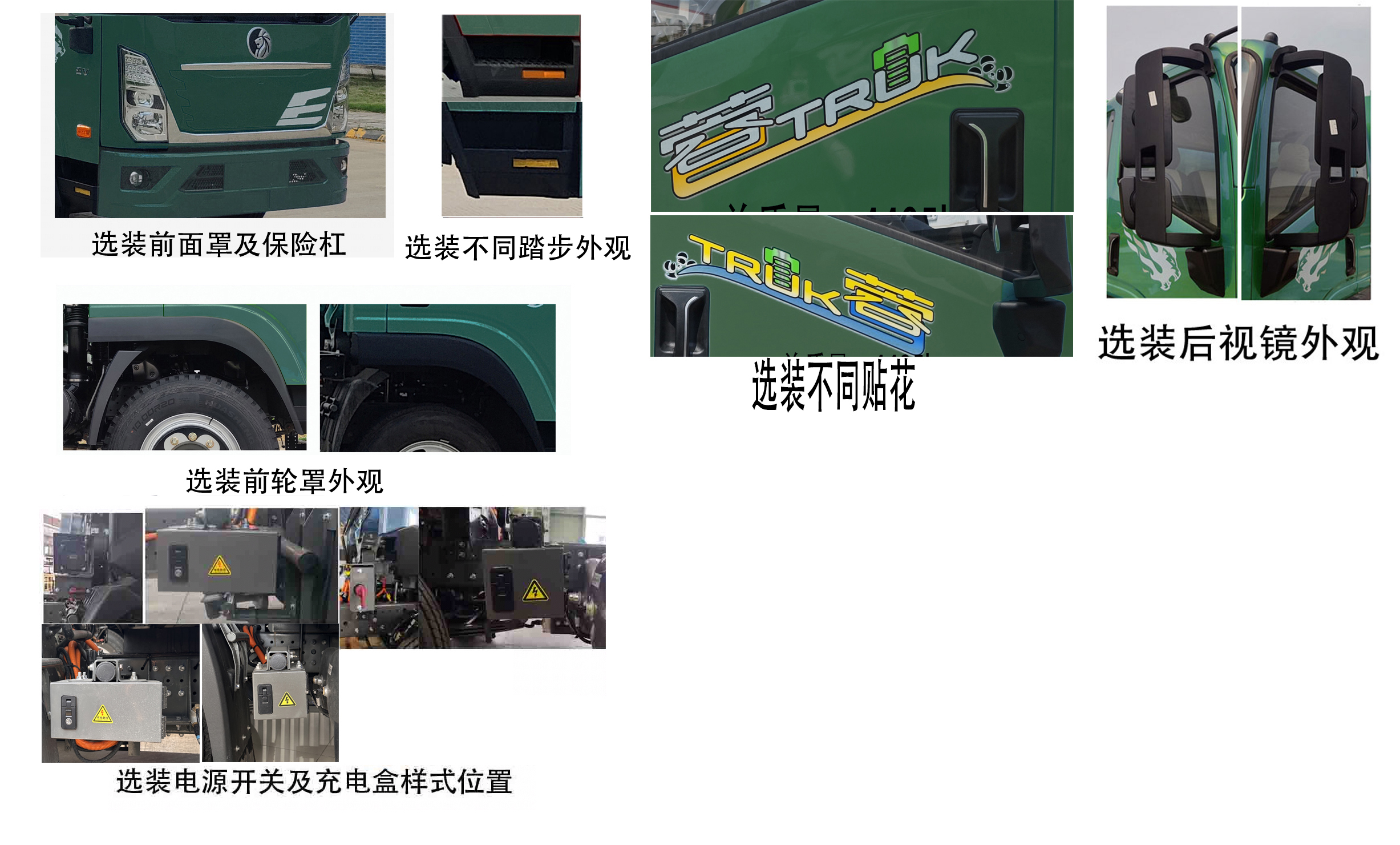 王牌牌CDW5041ZKYH331DZHBEV純電動車廂可卸式郵政車公告圖片