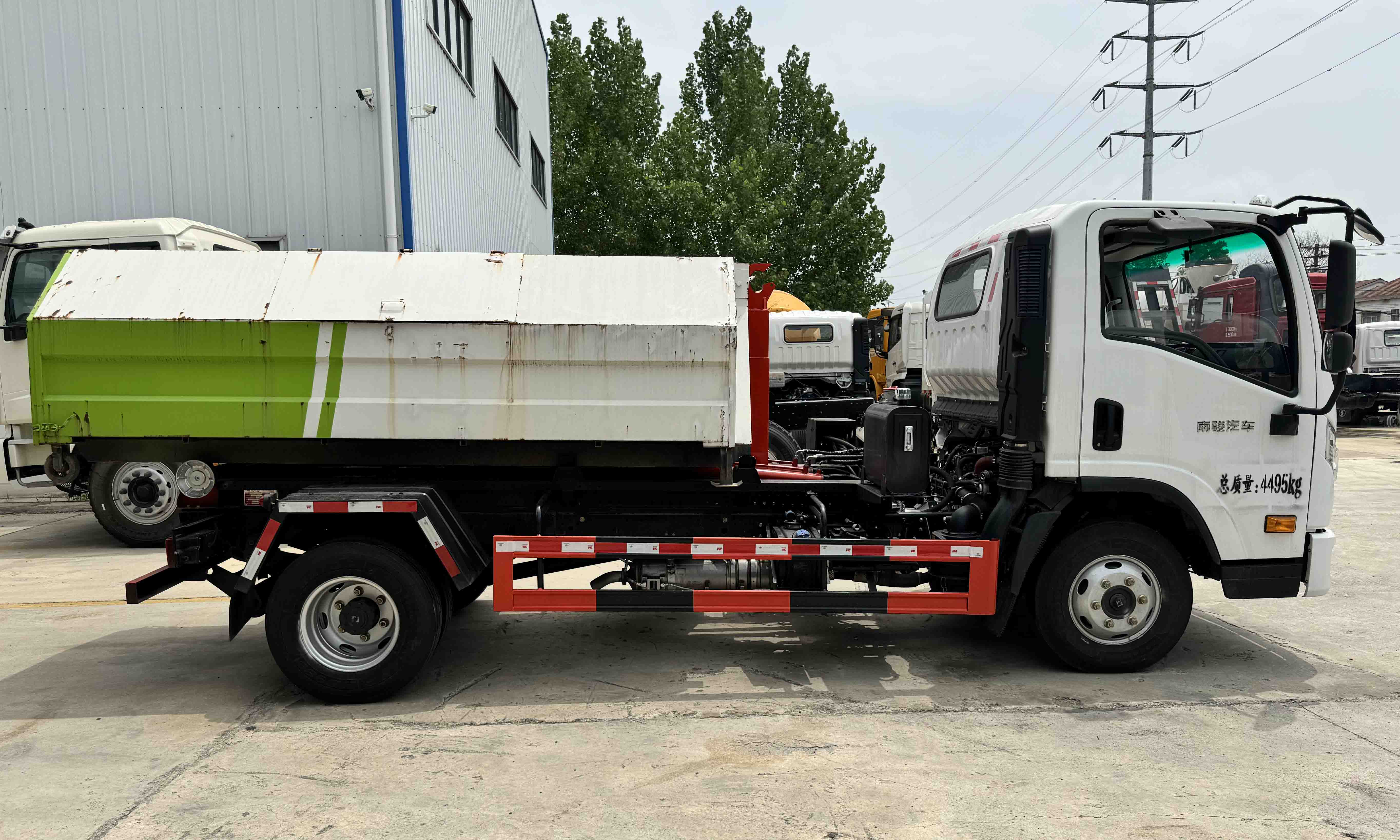 炎帝牌SZD5042ZXXNJ6車廂可卸式垃圾車公告圖片