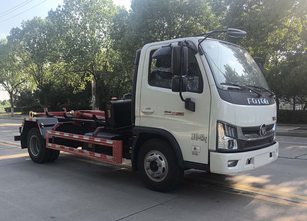 斯太隆牌HZH5040ZXXB6車廂可卸式垃圾車公告圖片