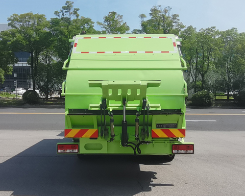 耶律潔牌SWT5180ZYSBJ6壓縮式垃圾車公告圖片