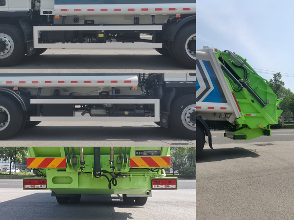 耶律潔牌SWT5180ZYSBJ6壓縮式垃圾車公告圖片