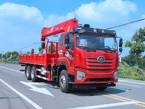 神百重工牌ABC5259JSQCA6隨車起重運輸車