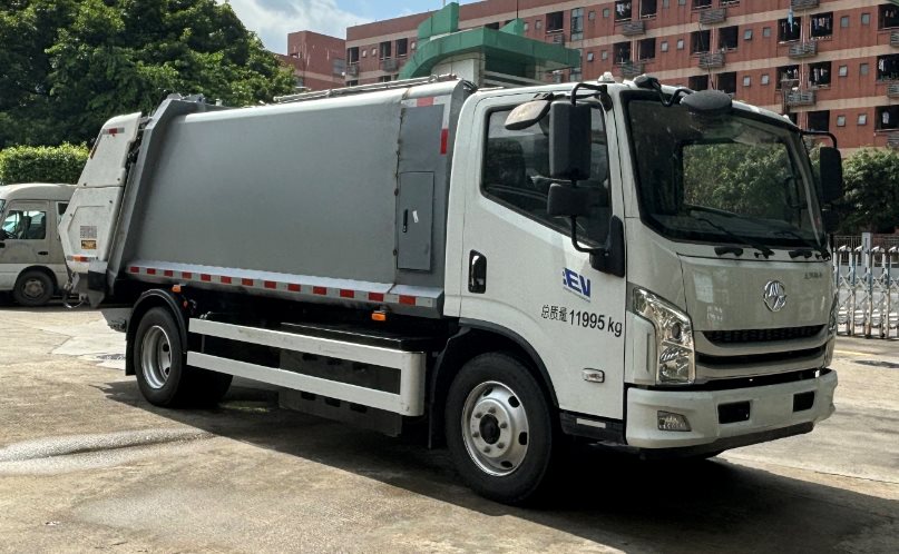 廣環(huán)牌GH5122ZYSSHBEV純電動壓縮式垃圾車公告圖片