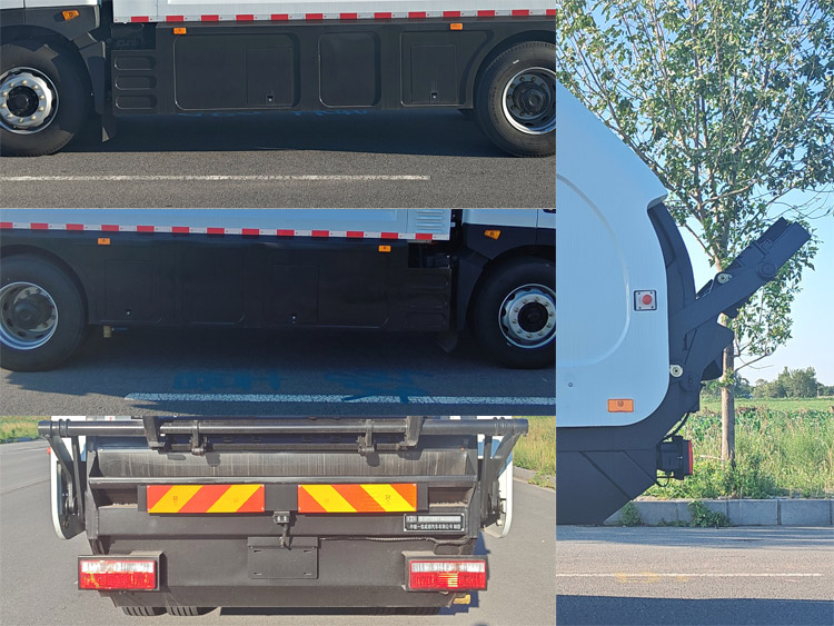 中植汽車牌CDL5182ZYSDFBEV純電動(dòng)壓縮式垃圾車公告圖片