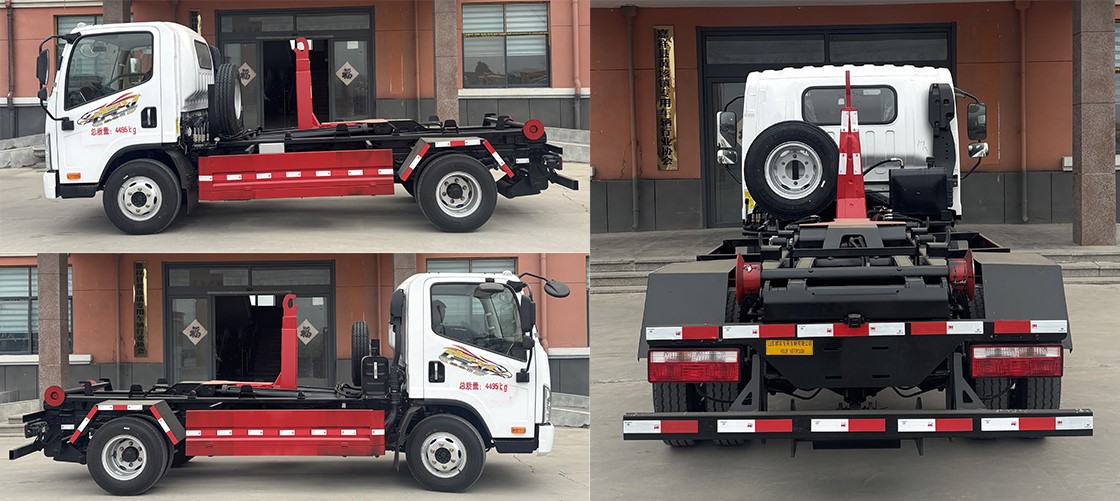 祥農(nóng)達(dá)牌SGW5070ZXXCA6車(chē)廂可卸式垃圾車(chē)公告圖片