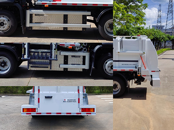 福龍馬牌FLM5121TCADTBEV純電動餐廚垃圾車公告圖片