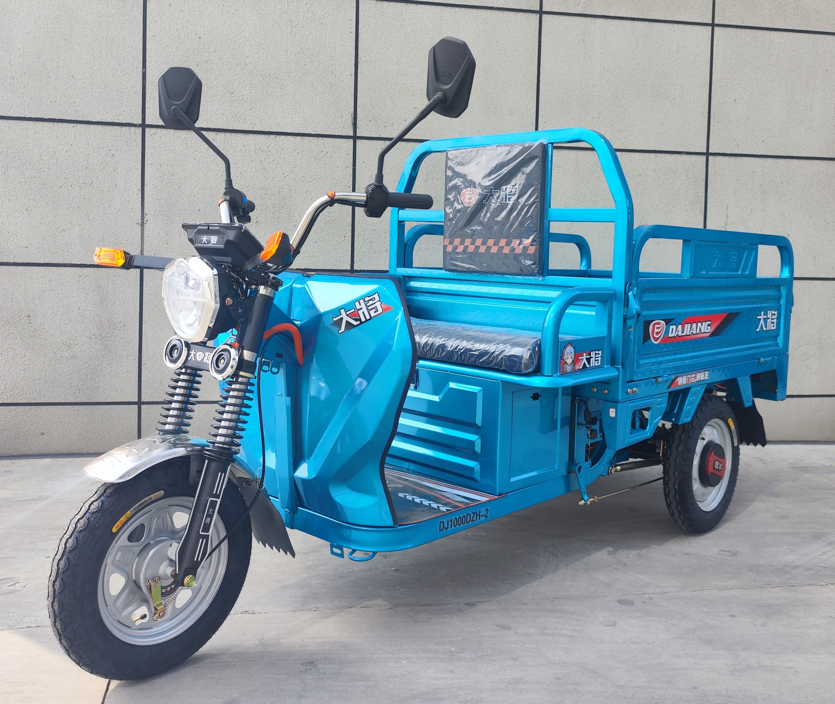 大将牌DJ1000DZH-2电动正三轮摩托车公告图片