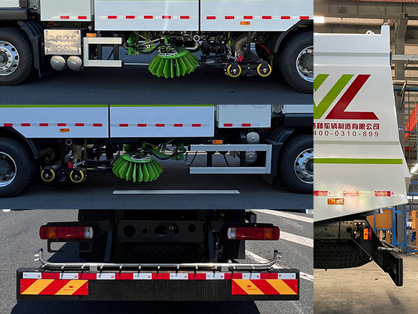 富巖汽車牌HWL5185TXSBEV純電動洗掃車公告圖片