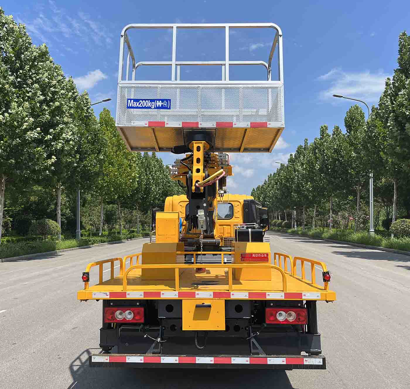 鴻昇久邦牌JBP5046JGKBJ6高空作業(yè)車(chē)公告圖片