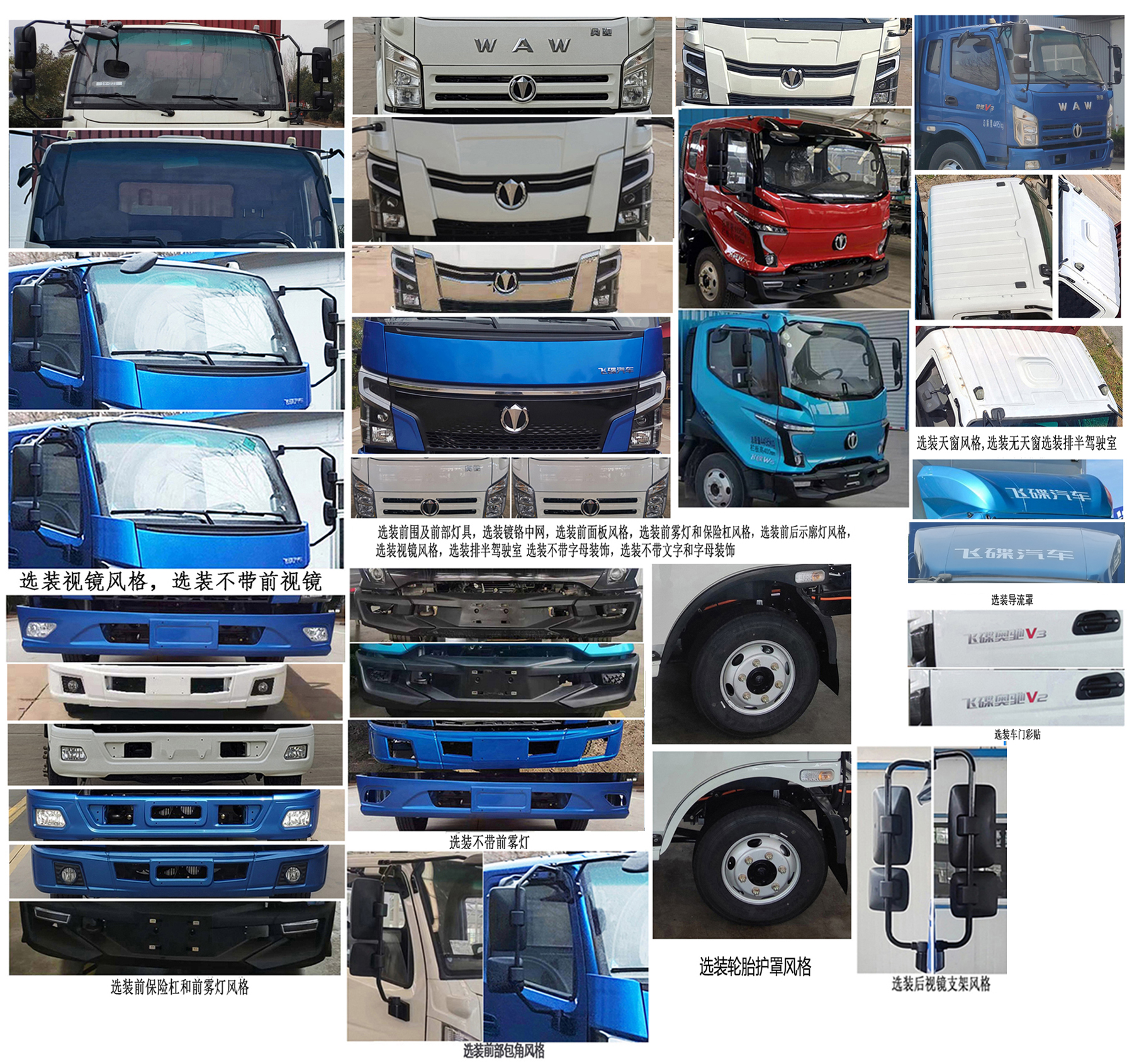 飛碟牌FD5045CCYW63K6-1倉柵式運輸車公告圖片