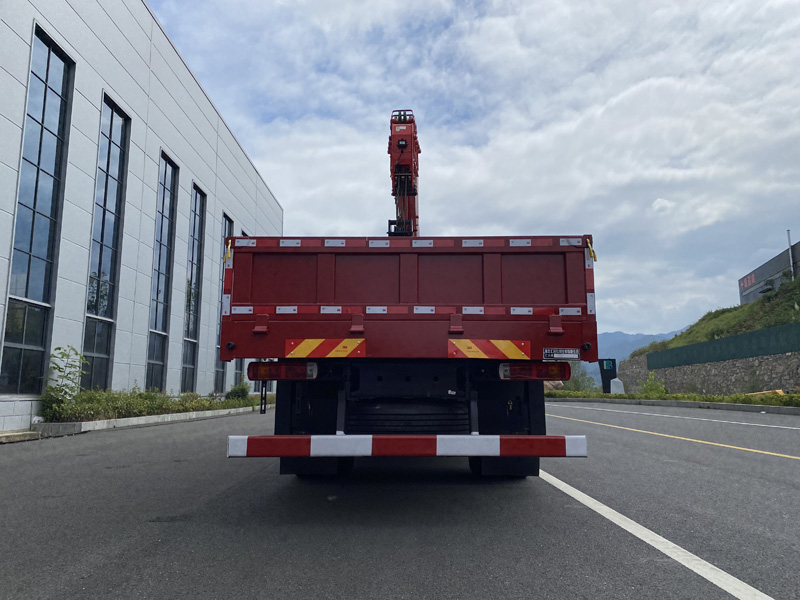 匯合牌HHH5180JSQBJ6隨車起重運(yùn)輸車公告圖片