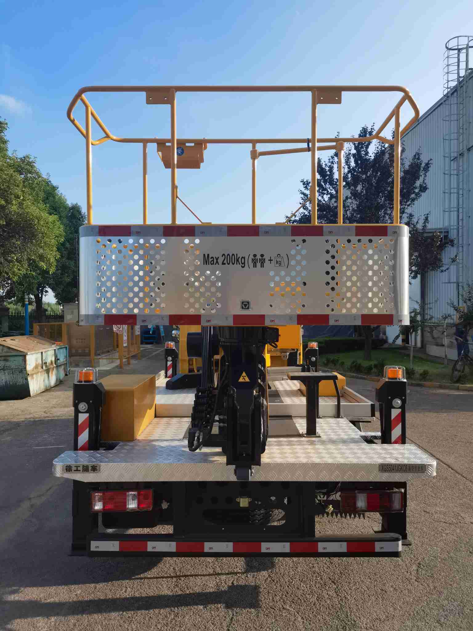 徐工牌XGS5041JGKC6高空作業(yè)車公告圖片