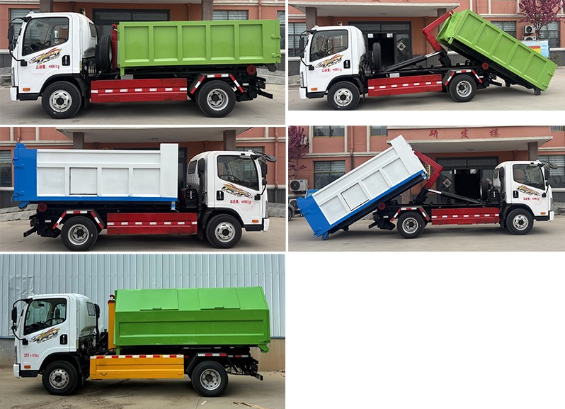 祥農(nóng)達牌SGW5041ZXXCA6車廂可卸式垃圾車公告圖片