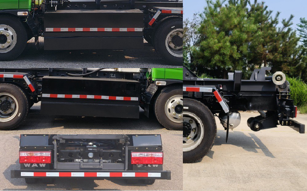 五征牌WZK5040ZXXW17BEV純電動車廂可卸式垃圾車公告圖片