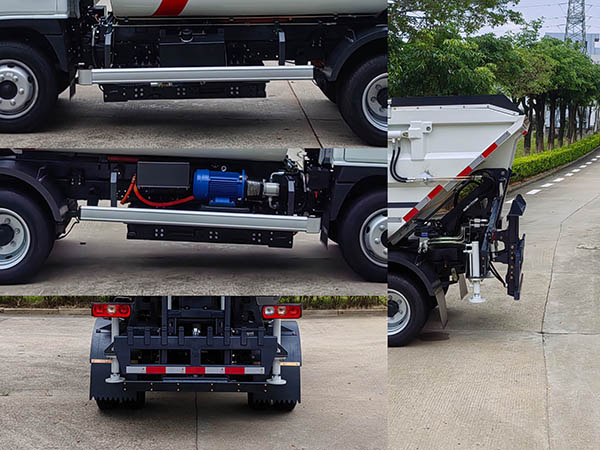 福龍馬牌FLM5043ZZZNJBEVH純電動自裝卸式垃圾車公告圖片