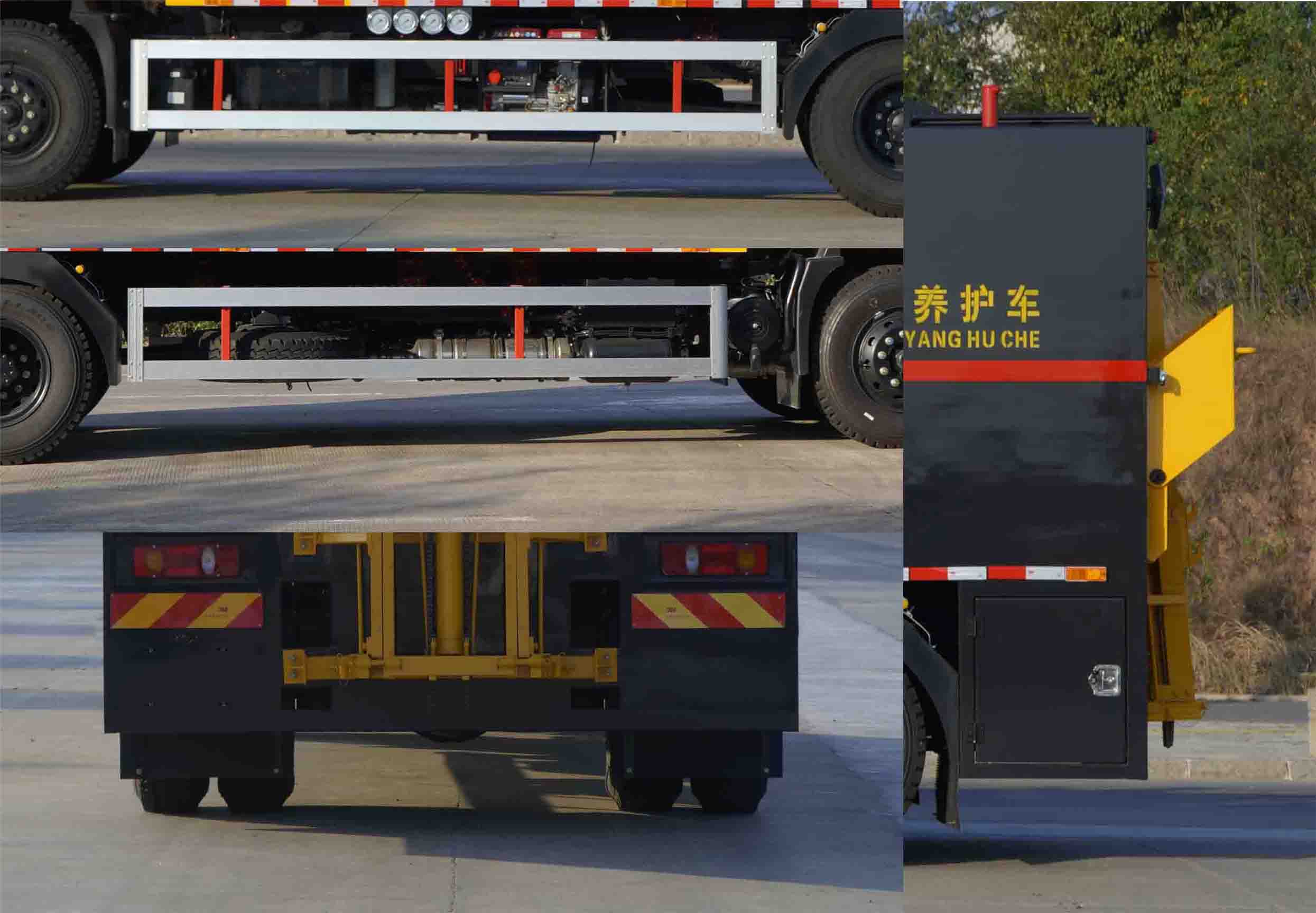 瀝青路面熱再生修補車圖片