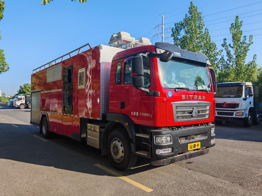 楚云龍牌XFY5170TPS4大流量排水搶險車公告圖片