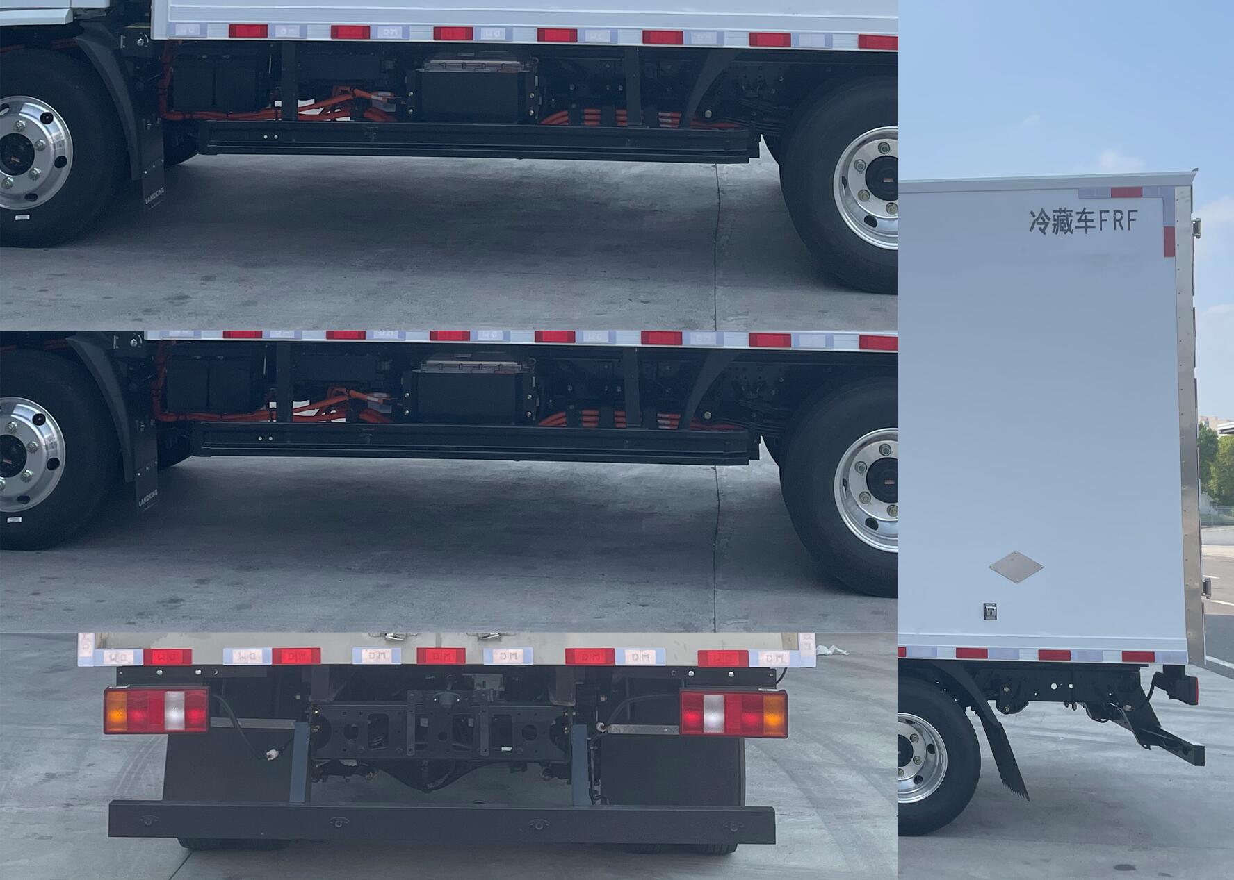 翼暉牌YHV5049XLCBEVR01純電動冷藏車公告圖片