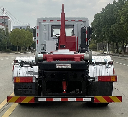楚帝牌DCD5182ZXXSHEV插電式混合動(dòng)力車廂可卸式垃圾車公告圖片