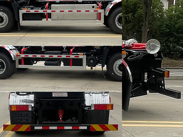 楚帝牌DCD5182ZXXSHEV插電式混合動(dòng)力車廂可卸式垃圾車公告圖片