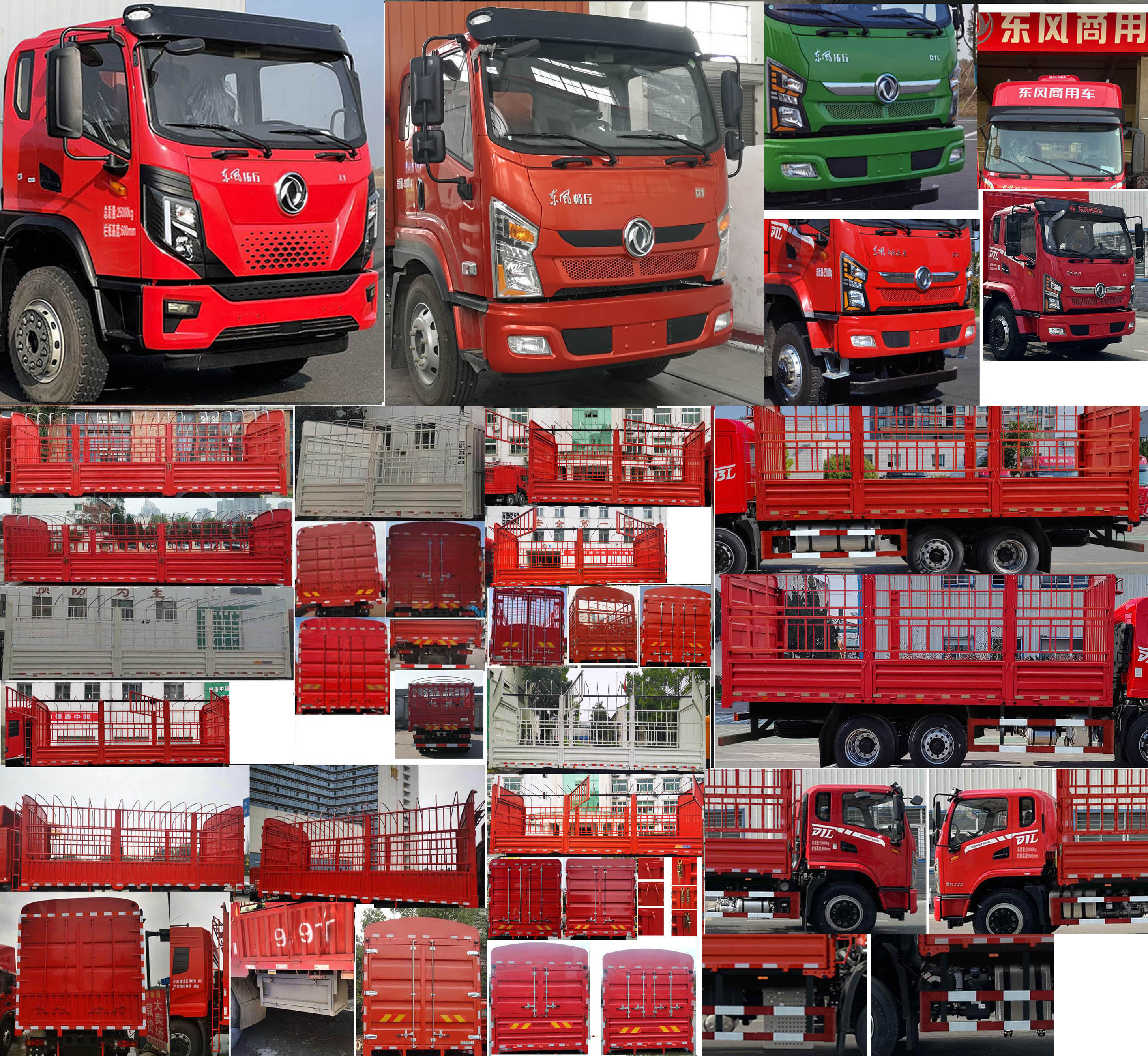 東風(fēng)牌DFV5253CCYGP6DT2倉柵式運輸車公告圖片