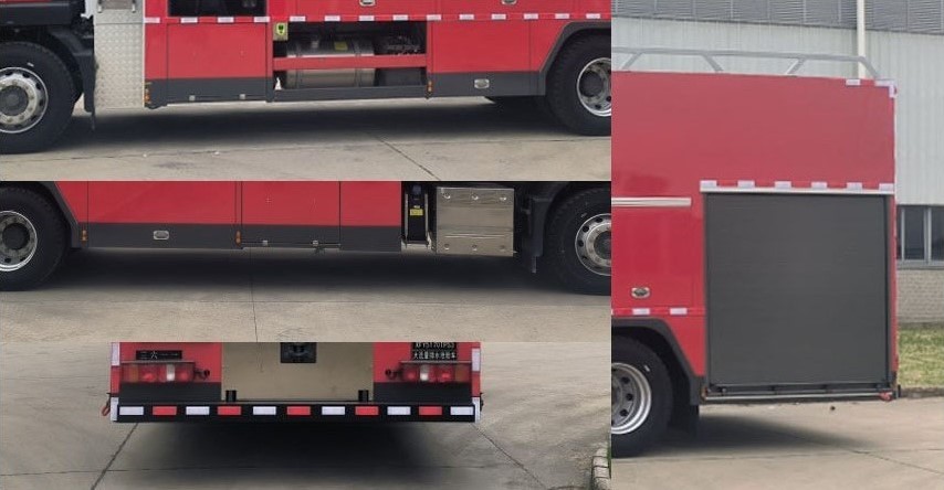 楚云龍牌XFY5170TPS3大流量排水搶險車公告圖片