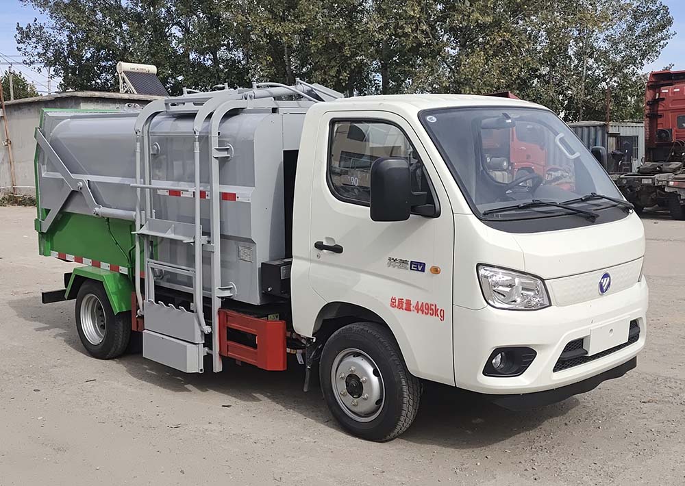 天運威牌TYW5042ZZZBBEV純電動自裝卸式垃圾車公告圖片