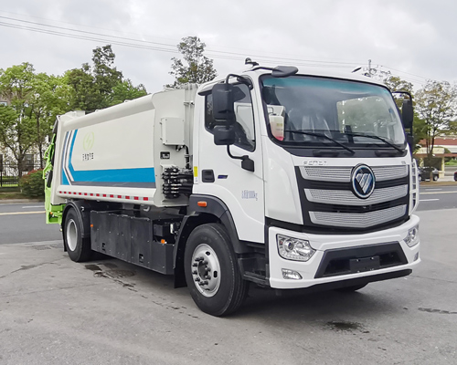 耶律潔牌SWT5181ZYSBEV純電動壓縮式垃圾車公告圖片