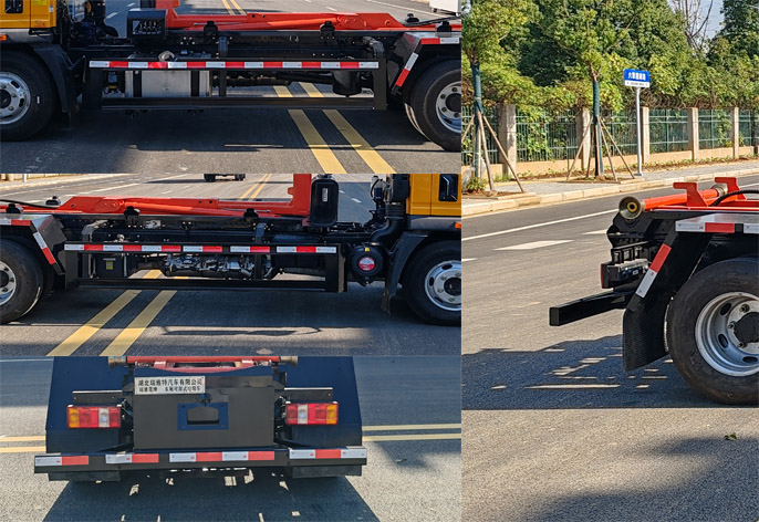 瑞雅晟牌RRR5045ZXXZZ車廂可卸式垃圾車公告圖片